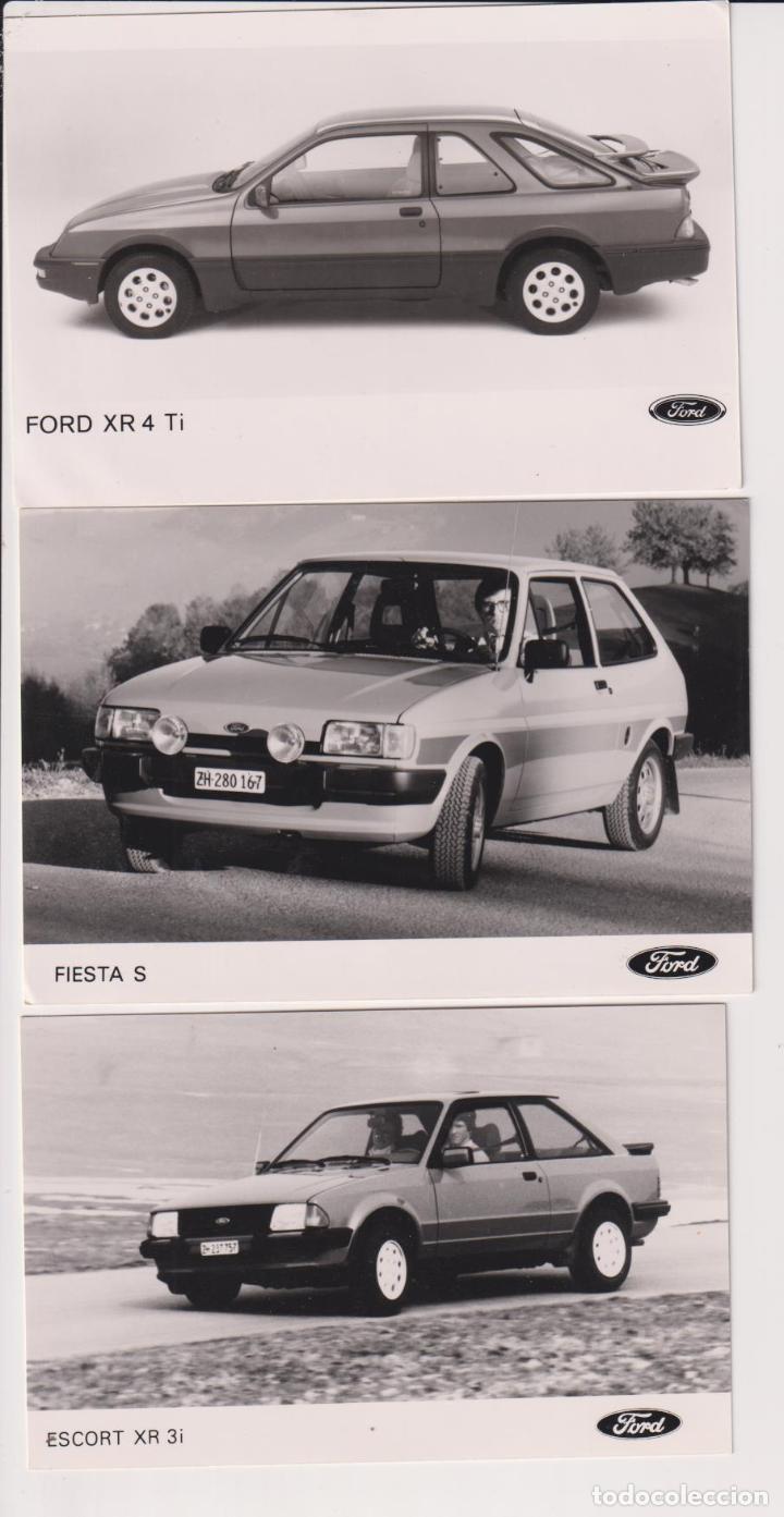 Coleccionismo cromos antiguos: Lote de 3 Cromos-Tarjeta Ford - Foto 1