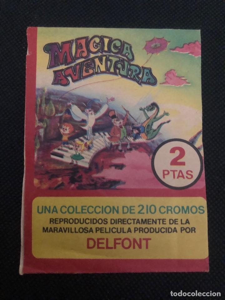 Collezionismo Figurine antiche: SOBRE CON CROMOS PELICULA MAGICA AVENTURA EDITORIAL RUIZ ROMERO