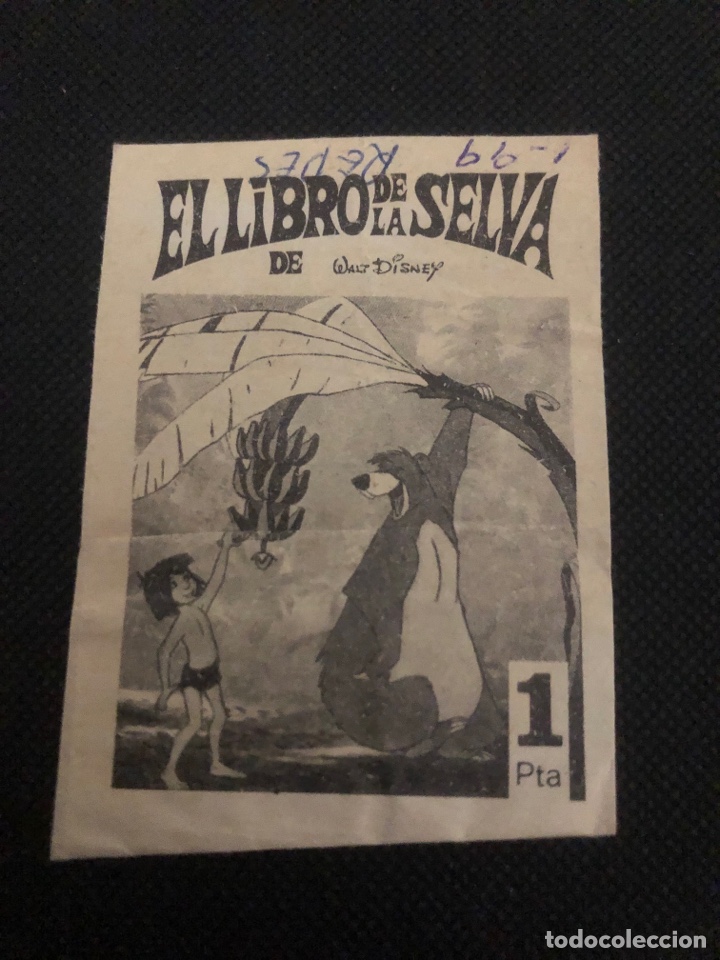Coleccionismo Cromos antiguos: SOBRE SIN CROMOS EL LIBRO DE LA SELVA PELICULA WALT DISNEY EDITORIAL FHER