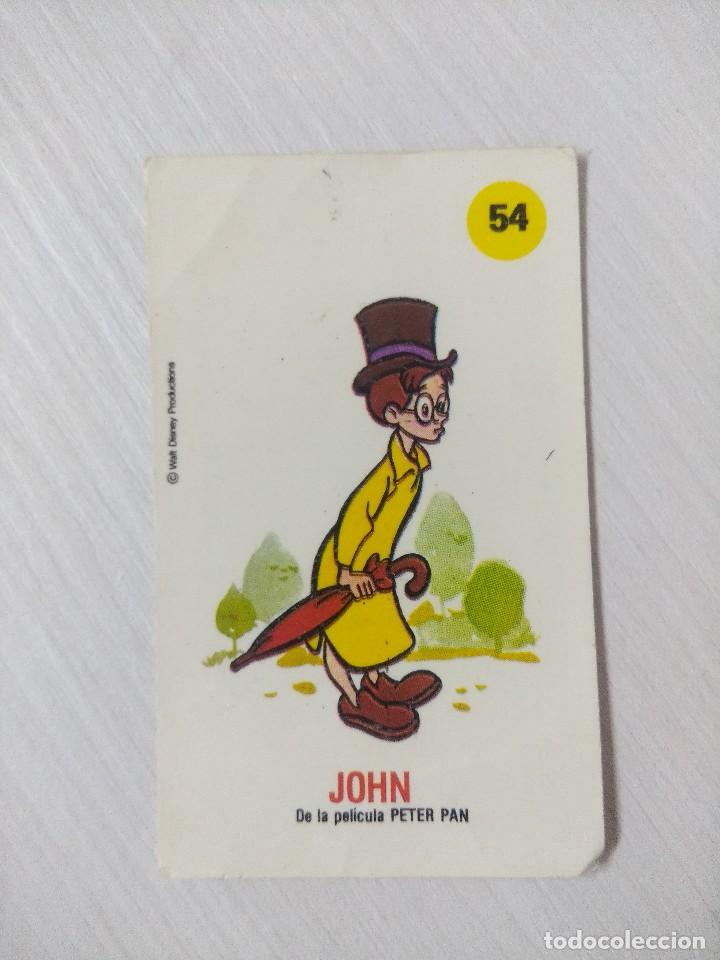 Coleccionismo cromos antiguos: JOHN/PLASTICROMO BIMBO N&ordm;54/LOS AMIGOS DE MICKEY. - Foto 1