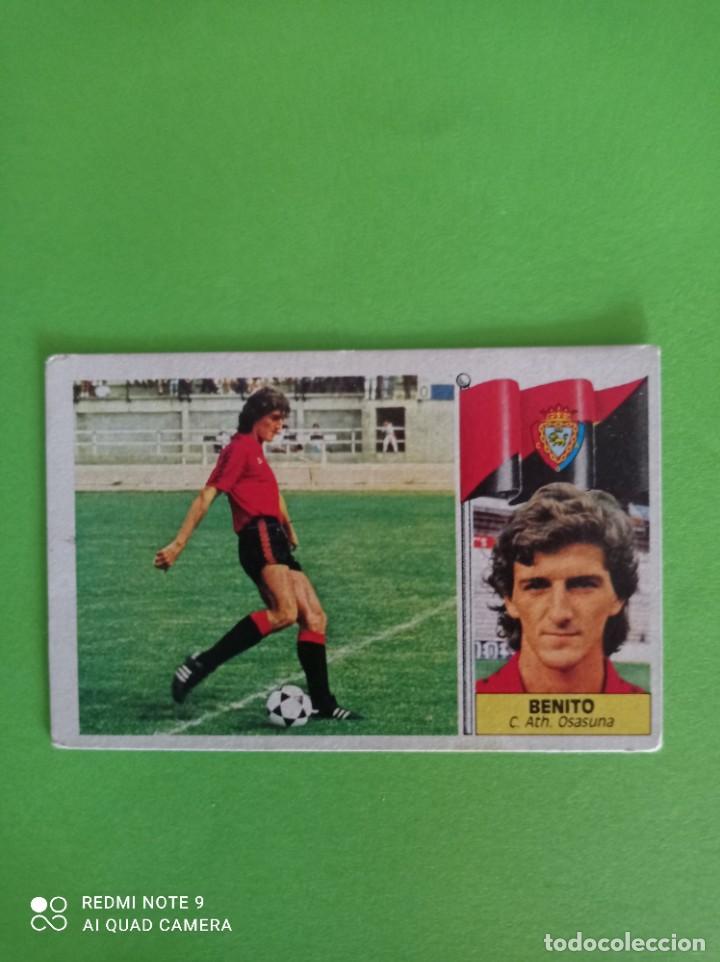 Colecionismo Cromos antigos: Este 86 87 Benito del Osasuna - nunca pegado