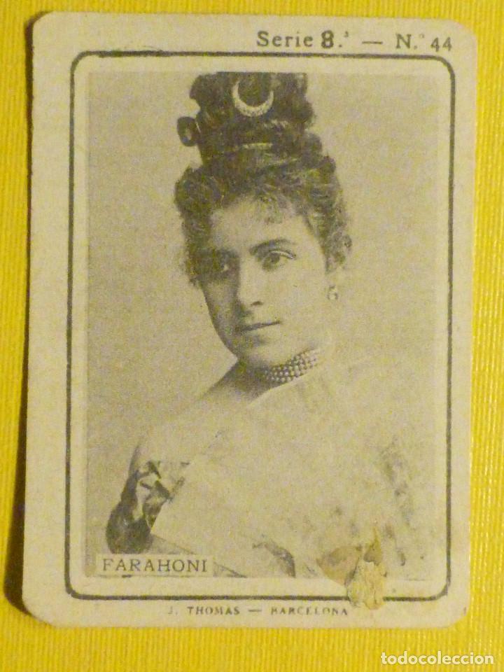 Collectionnisme Cartes &agrave; collectionner anciennes: ANTIGUA FOTOTIPIA - SERIE 8 - Mujeres artistas &eacute;poca N&ordm; 44 - CERILLAS - Farahoni