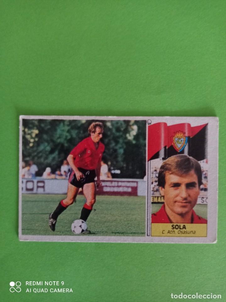 Sammeln alte Sammelbilder: Este 86 87 Sola del Osasuna - nunca pegado