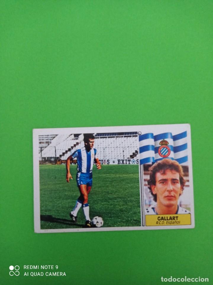 Colecionismo Cromos antigos: Este 86 87 Gallart del Espa&ntilde;ol - nunca pegado