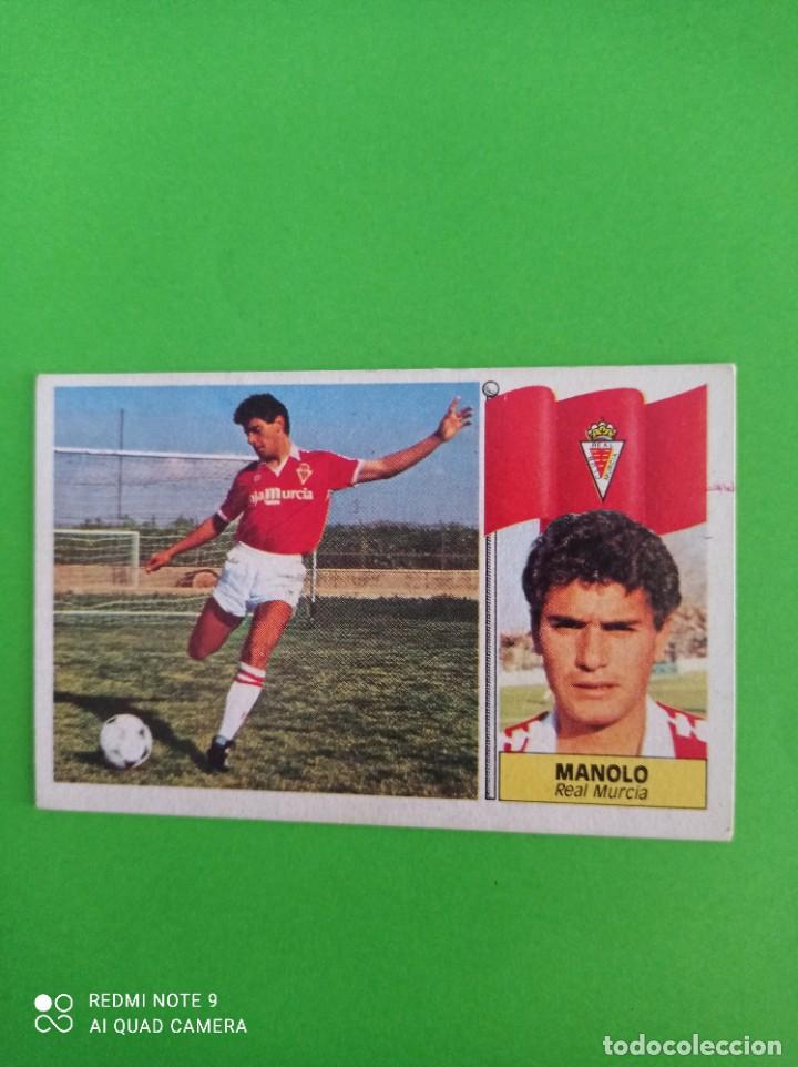 Sammeln alte Sammelbilder: Este 86 87 Manolo del Murcia - nunca pegado