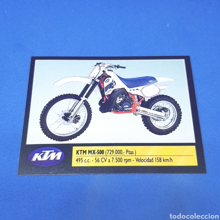 Coleccionismo Cromos antiguos: (52.5) CROMO ALBUM: SUPER MOTO. MOTOR 16 - ED. ESTE 1990 - N&deg;109