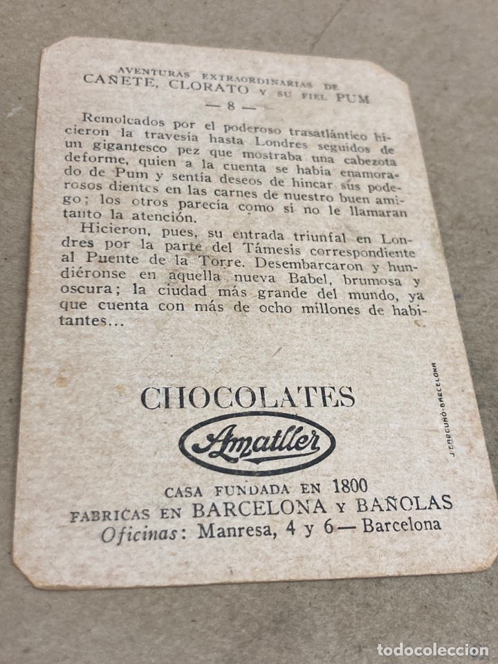 Coleccionismo cromos antiguos: Colecci&oacute;n de 36 cromosCHOCOLATES Amatller - Foto 2