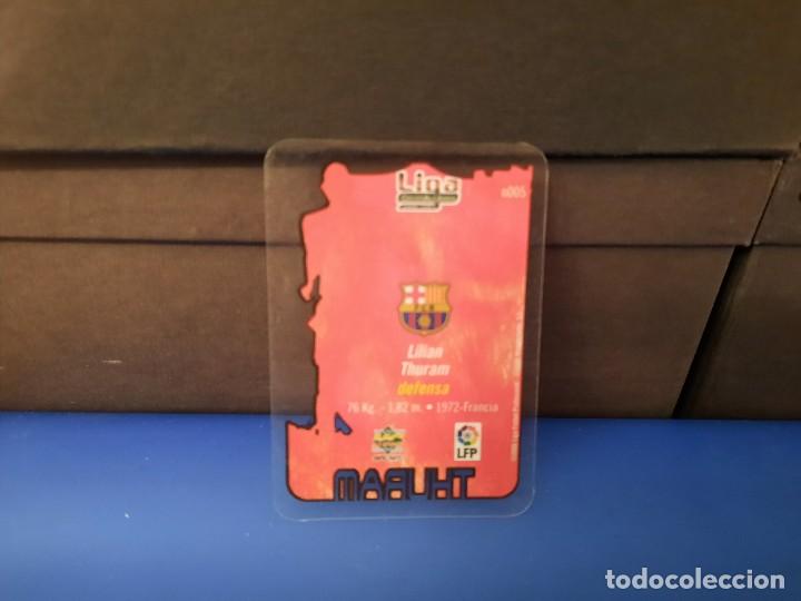 Coleccionismo cromos antiguos: Cromo crystalcards Thuram - Foto 2