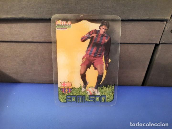 Coleccionismo cromos antiguos: Cromo crystalcards Edmilson - Foto 1