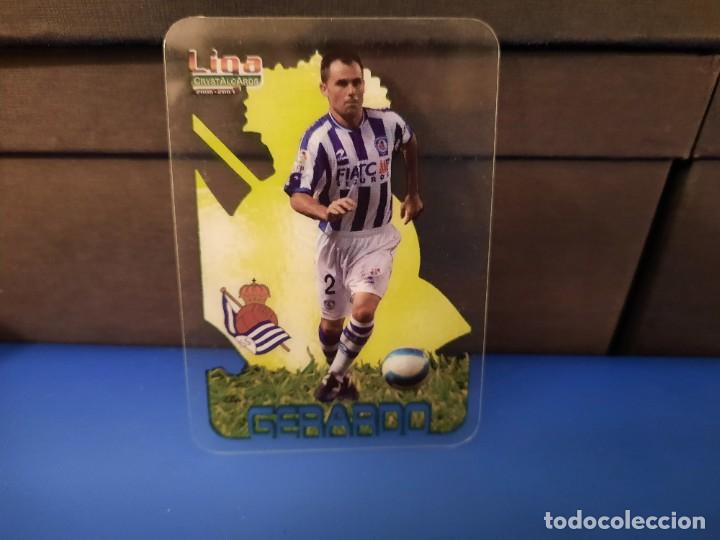Coleccionismo cromos antiguos: Cromo crystalcards Gerardo - Foto 1