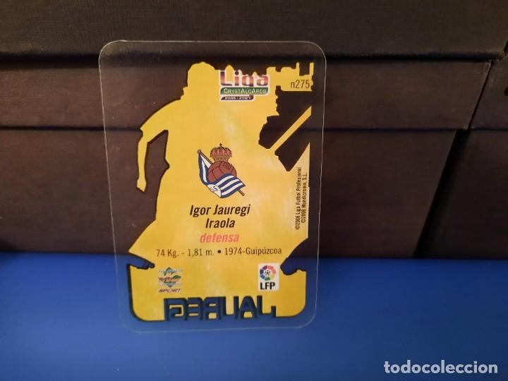 Coleccionismo cromos antiguos: Cromo crystalcards Jauregi - Foto 2