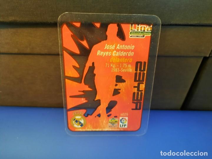 Coleccionismo cromos antiguos: Cromo crystalcards Reyes - Foto 2