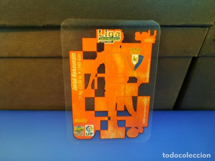 Coleccionismo cromos antiguos: Cromo crystalcards nekounam - Foto 2