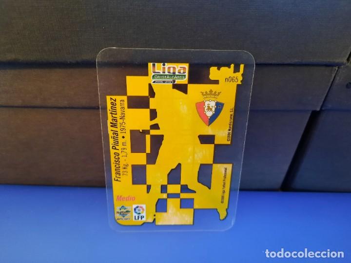 Coleccionismo cromos antiguos: Cromo crystalcards Pu&ntilde;al - Foto 2