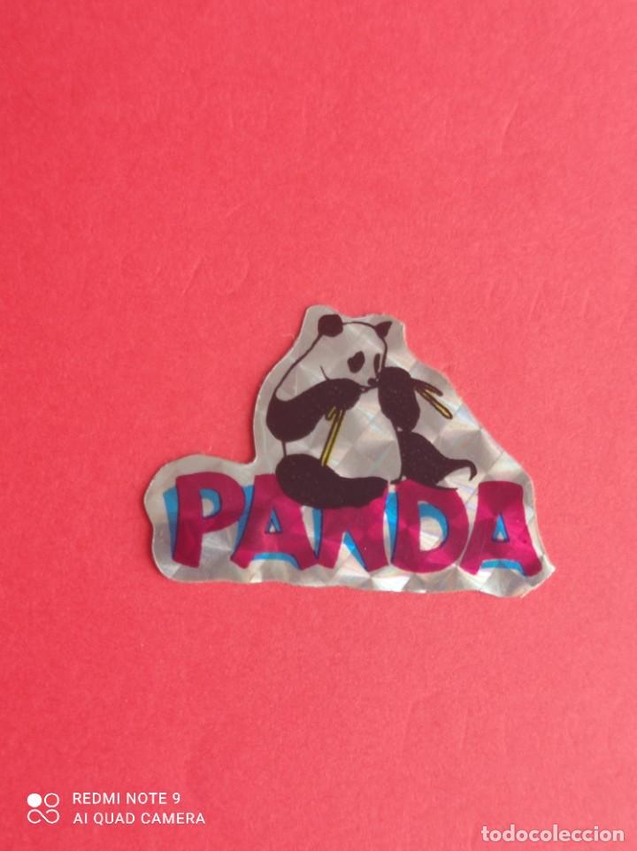Sammeln alte Sammelbilder: Adhesivo pegatina cromo troquelado PANRICO PANDA nunca pegado