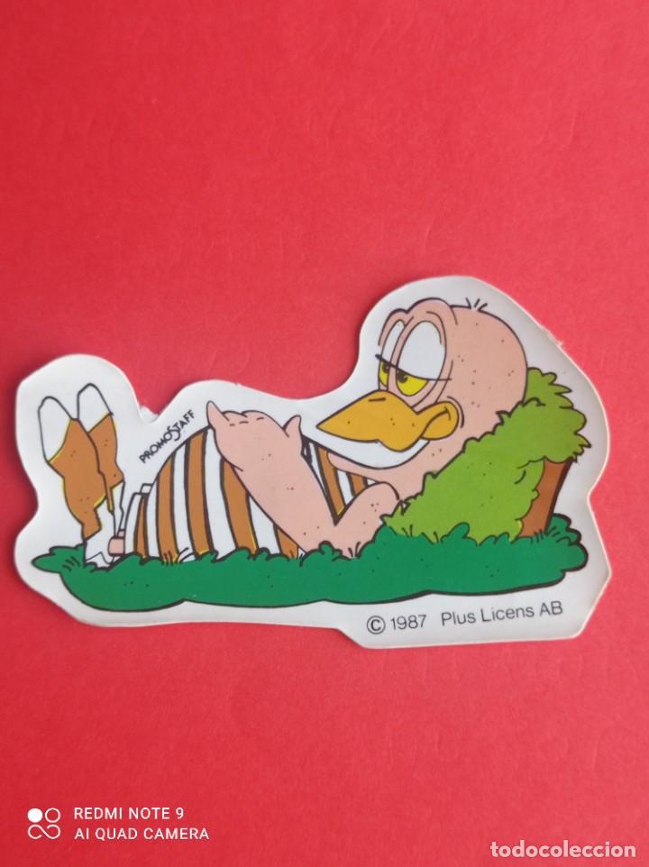 Sammeln alte Sammelbilder: Adhesivo pegatina cromo troquelado DONUTS 1987 nunca pegado