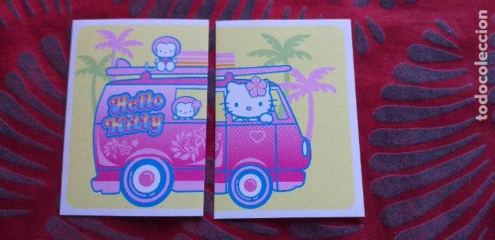 Coleccionismo Cromos antiguos: HELLO KITTY-V8-PANINI-1976-2012...