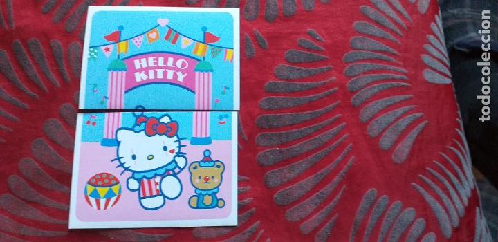 Coleccionismo Cromos antiguos: HELLO KITTY-V8-PANINI-1976-2012..