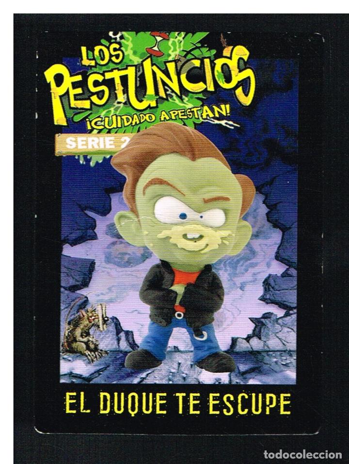 Coleccionismo cromos antiguos: LOS PESTUNCIOS. SERIE 2 - EL DUQUE TE ESCUPE - 2003