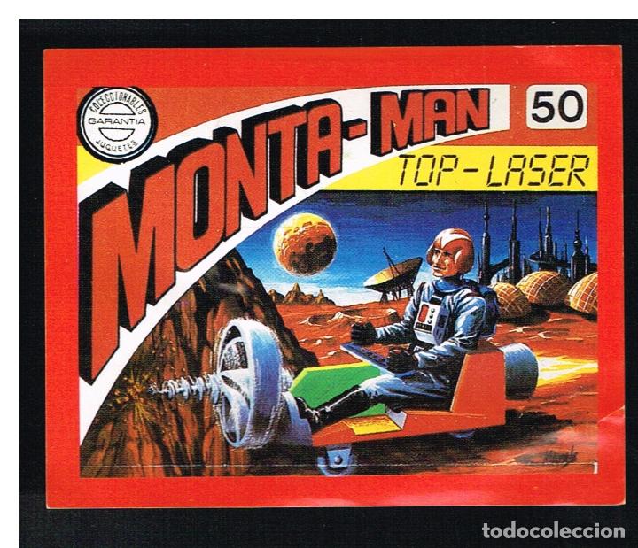 Coleccionismo cromos antiguos: MONTA-MAN N&ordm; 50 - TOP LASER