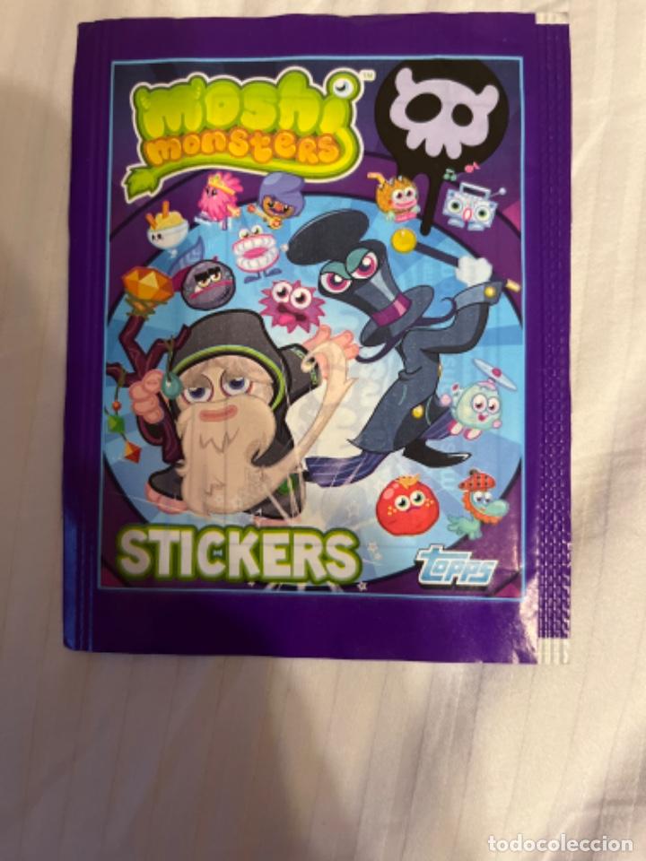 Coleccionismo cromos antiguos: MOSHI MONSTERS 1 SOBRE SIN ABRIR MONSTRUOS TOPPS - Foto 1
