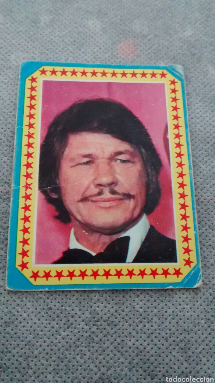 Coleccionismo cromos antiguos: COLECCION ESTRELLAS ESTE 89 CHARLES BRONSON (A1) - Foto 1