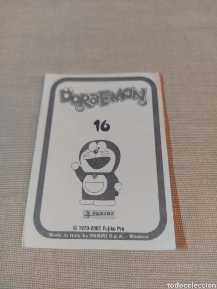 Coleccionismo cromos antiguos: Doraemon PANINI FUJIKO PRO 2002 N&deg;16 - Foto 2