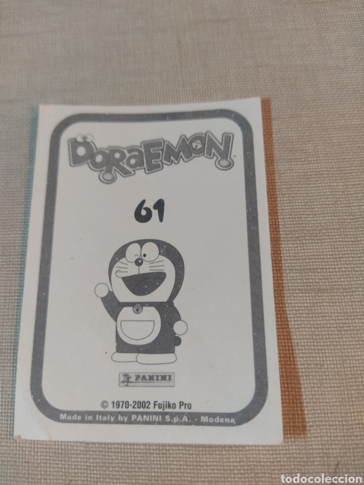 Coleccionismo cromos antiguos: Cromo Doraemon PANINI FUJIKO PRO 2002 N&deg;61 - Foto 2
