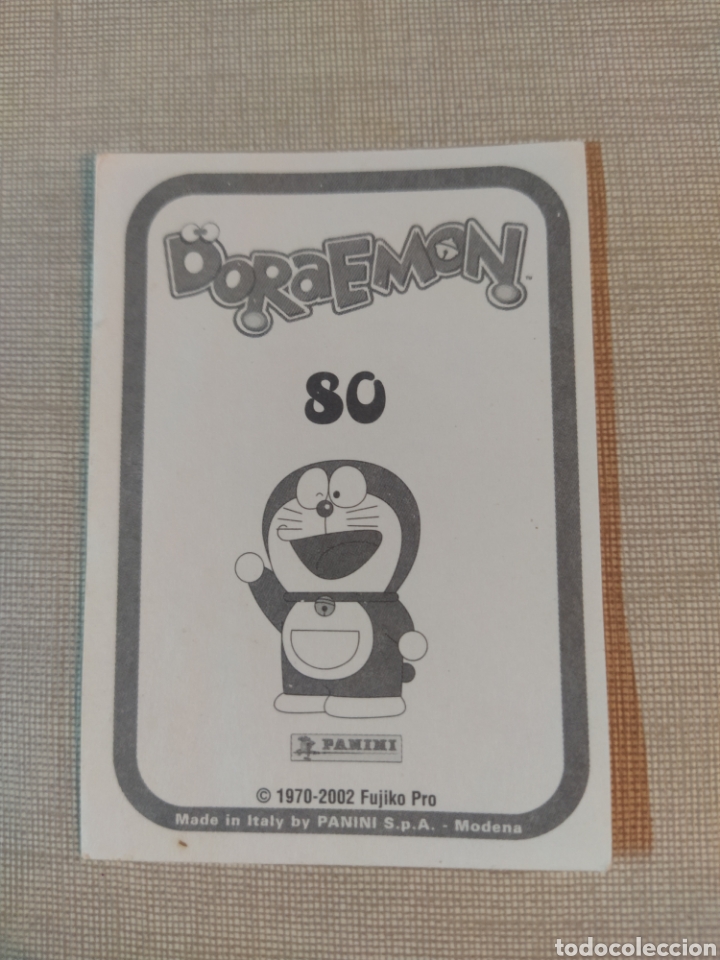 Coleccionismo cromos antiguos: Cromo Doraemon PANINI FUJIKO PRO 2002 N&deg;80 - Foto 2