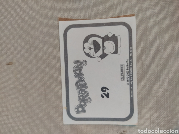 Coleccionismo cromos antiguos: Cromo Doraemon PANINI FUJIKO PRO 2002 N&deg;29 - Foto 2