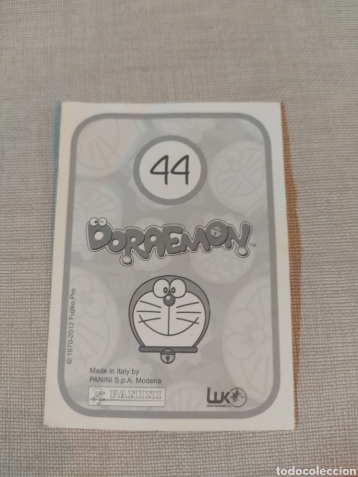 Coleccionismo cromos antiguos: Cromo Doraemon PANINI FUJIKO PRO 2012 N&deg;44 - Foto 2