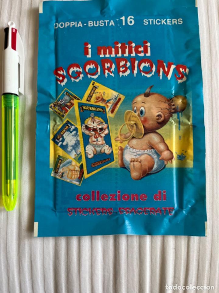 Coleccionismo cromos antiguos: DOBLE SOBRE SGORBIONS ITALIA - Foto 1