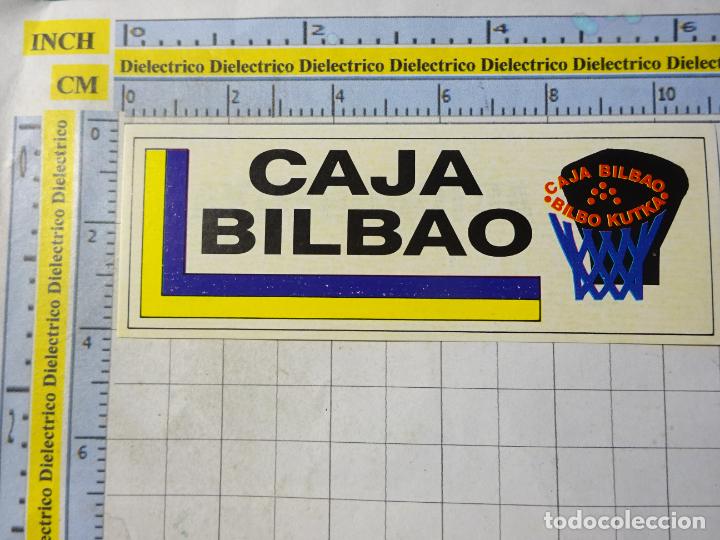 Coleccionismo Cromos antiguos: CROMO PEGATINA A&Ntilde;O 1991. COMICROMO AUTOADHESIVAS. BALONCESTO ESPA&Ntilde;A BASKET. 116 CAJA BILBAO