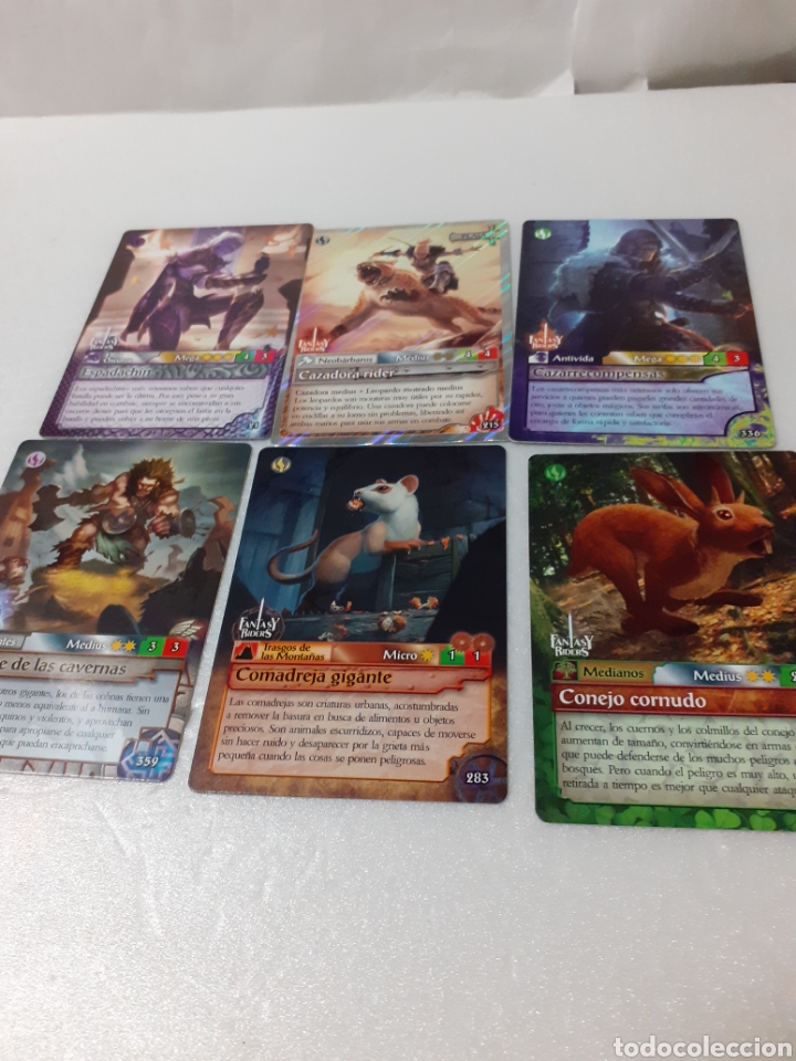 Coleccionismo cromos antiguos: CROMOS FANTASY RIDERS NUEVOS - Foto 1
