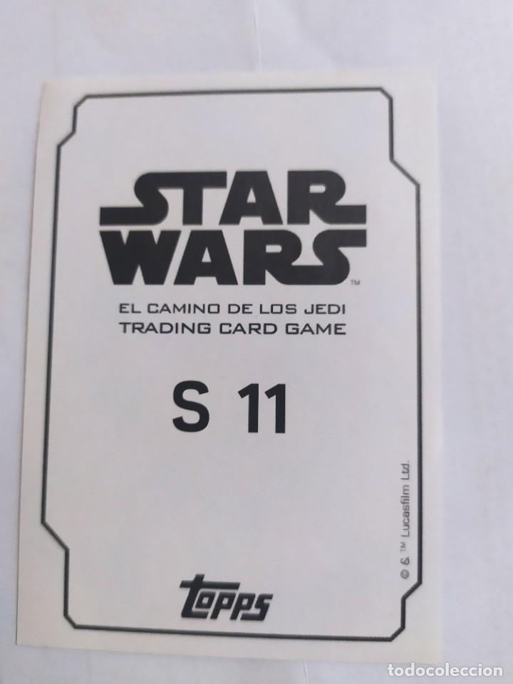 Coleccionismo cromos antiguos: Star WARS - El imperio Contraataca - Cromo del Carrefour - Foto 2