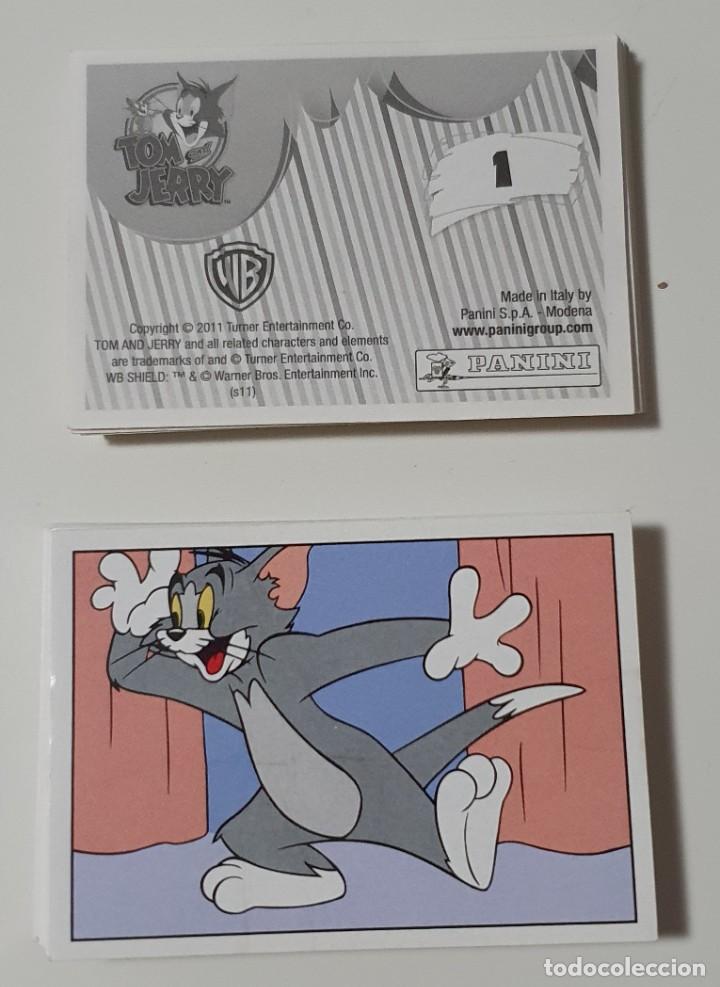 Coleccionismo Cromos antiguos: Lote de 53 cromos de Las aventuras de Tom y Jerry - O lecciones de la vida - 2011 - Panini