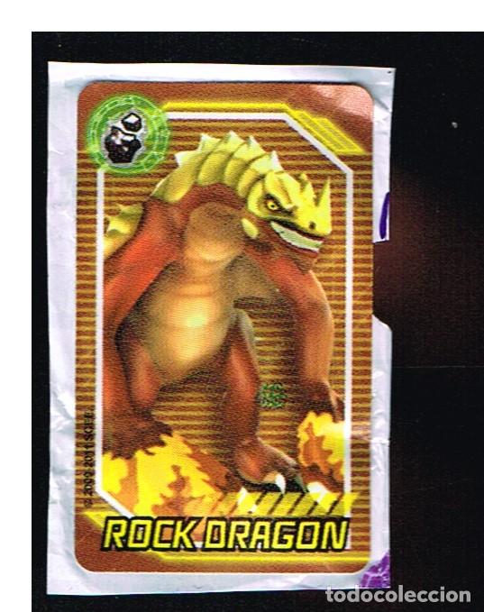 Coleccionismo cromos antiguos: INVIZIMAL - ROCK DRAGON - CROMO - PANINI - Foto 1