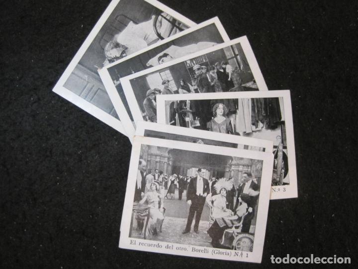 Coleccionismo cromos antiguos: EL RECUERDO DEL OTRO-BORELLI-GLORIA-COLECCION COMPLETA DE 6 CROMOS DE CINE-VER FOTOS-(90.851-20)