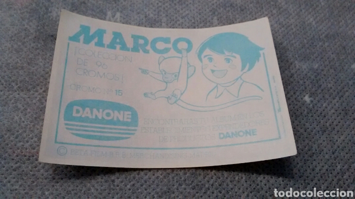 Coleccionismo cromos antiguos: MARCO. DANONE. N&ordm; 15 - Foto 2