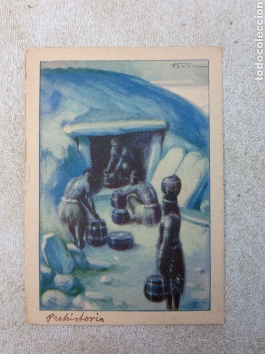 Coleccionismo cromos antiguos: HISTORIA DEL PROGRESO HUMANO - Foto 1