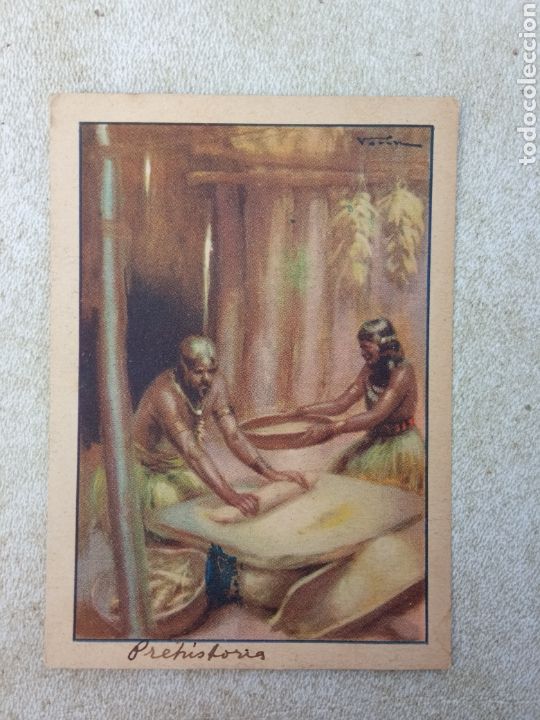 Coleccionismo cromos antiguos: HISTORIA DEL PROGRESO HUMANO - Foto 1