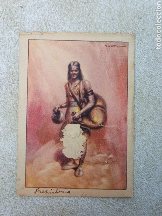 Coleccionismo cromos antiguos: HISTORIA DEL PROGRESO HUMANO - Foto 1