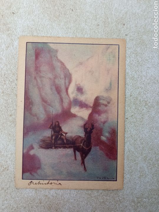 Coleccionismo cromos antiguos: HISTORIA DEL PROGRESO HUMANO - Foto 1