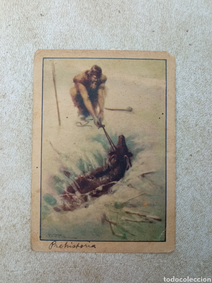 Coleccionismo cromos antiguos: HISTORIA DEL PROGRESO HUMANO - Foto 1