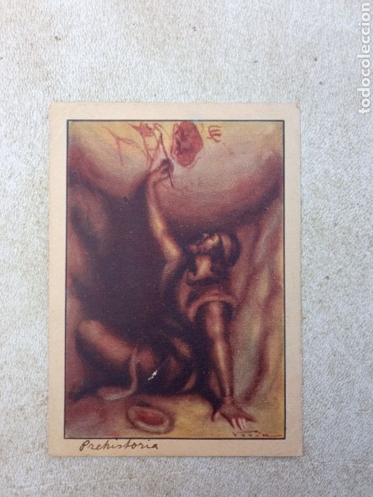 Coleccionismo cromos antiguos: HISTORIA DEL PROGRESO HUMANO - Foto 1