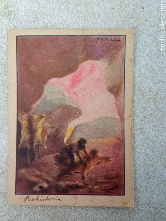 Coleccionismo cromos antiguos: HISTORIA DEL PROGRESO HUMANO - Foto 1
