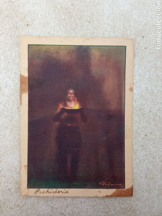 Coleccionismo cromos antiguos: HISTORIA DEL PROGRESO HUMANO - Foto 1