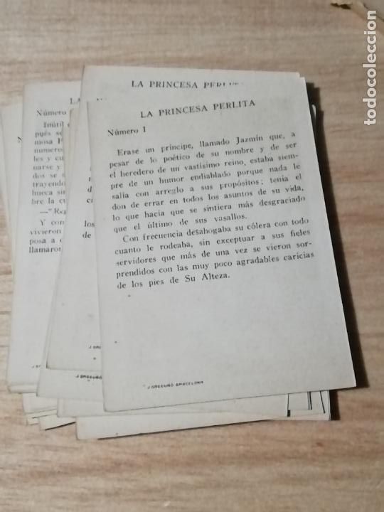 Coleccionismo cromos antiguos: COLECCI&Oacute;N CROMOS LA PRINCESA PERLITA - Foto 3