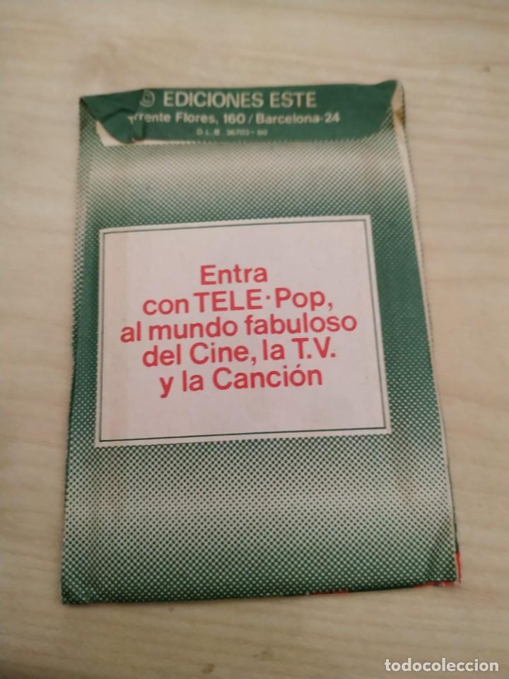 Coleccionismo cromos antiguos: TELE POP - ESTE - SOBRE SIN ABRIR - Foto 2