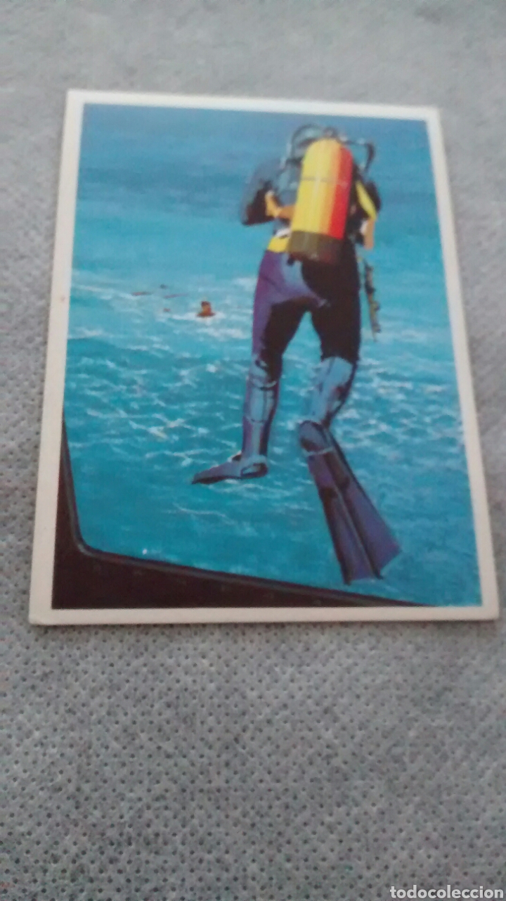 Coleccionismo cromos antiguos: DUNKIN SUPERCROMO, EL MAR N&ordm; 6 (A1) - Foto 1